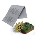 thumbnail image 5 of Silicone Cake Mold 5-Piece Set with Coral Leaf Lace Design - Reusable Baking Mat, Fondant Mould for Sugar Craft, 5 of 5