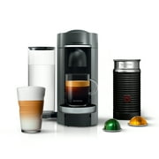 Nespresso Vertuo Plus Deluxe Coffee and Espresso Machine by De'Longhi, Titan