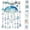 D, variant on Ocean-Themed Crystal Wind Chime, Stained Acrylic Sea Turtle Whale Dolphin Hanging Suncatcher with Prism Drops, Coastal Beach Glow Outdoor Decor for Garden Yard Patio Porch Window (A)