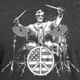 thumbnail image 3 of CafePress - Abraham Lincoln Playing Drums T Shirt - Men's Classic Graphic Cotton T-Shirt, 3 of 4