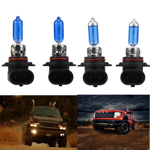 9005 HB3 Headlight Headlight Bulbs 5000K High/Low Beam Halogen Bulbs
