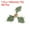 Gold, variant on Artificial Holly Berries with Green Leaves, 48 Pack Red Holly Berry Flowers for Christmas Wreath Arrangement