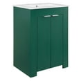 thumbnail image 2 of Modway Maybelle 24" Bathroom Vanity in Green White, 2 of 10
