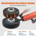 thumbnail image 3 of Tire Bead Blaster, 150 PSI, Handheld 2.4 Gal/9 L Air Bead Seater, Portable Inflation Tool, 87-116 PSI for Trucks, ATVs, Cars, and Tractor Tire Repairs, 3 of 11