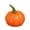 C, variant on Byndra Fall Mini Foam Pumpkin Decor, 6cm Artificial Pumpkin with Realistic Texture and Stem and Classic Style, Table Centerpiece for Autumn, Halloween, Thanksgiving, Home Display