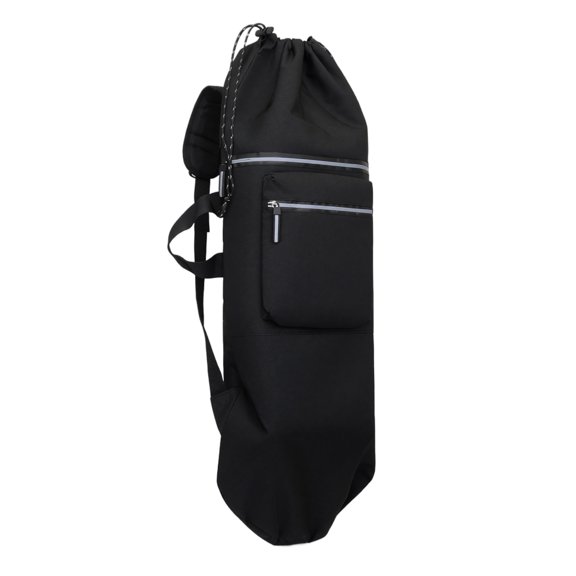 Heavy-Duty Skateboard Carry Bag for Students, Durable Oxford Cloth Backpack with Shoulder Strap and Zippered Pocket, Convenient Campus Daypack for Gear Storage, Back to School Gift