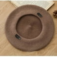 thumbnail image 4 of CoCopeaunt French Wool Beret Hat Fashionable Chic Casual Warm Cap Girls Ladies Artist Painter Hat, 4 of 7
