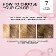 LOreal Paris Excellence Creme Permanent Hair Color, 7 Dark Blonde, 1 kit