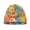 Colorful Cartoon Bears, variant on Youth Warm Beanie Hat - Cute Sloth Print Boys Girls Windproof Fleece Winter Hat Kids Soft Beanies Hats