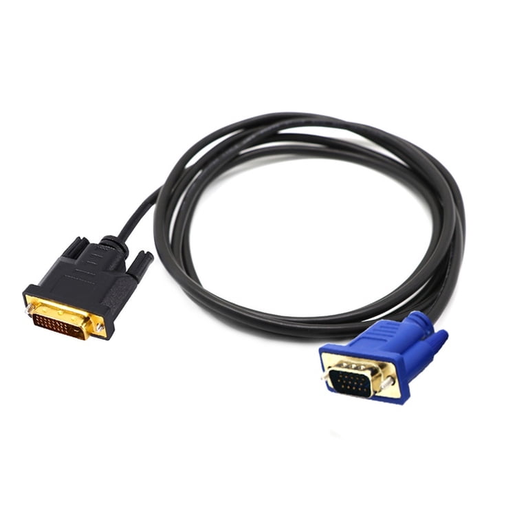 Cavo Adattatore DVI-D Maschio A VGA Femmina – Convertire Monitor PC Da DVI A VGA - Foto 1