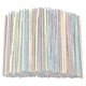 thumbnail image 1 of Newway 1000 Pcs Flexible Plastic Straws Striped Multi Colored Disposable Straw-h, 1 of 5