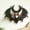 Black, variant on Wooden Bat Wall Shelf 11.81x10.03 Inch Halloween Hollow Bat Decor with Storage for Spooky Home Office Display