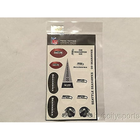 rico seattle seahawk tattoo variety pack walmart com