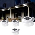 thumbnail image 1 of LINLIN 4pcs Solar Gutter Lights Outdoor Solar Light,Waterproof Solar Garden Lighting Outdoor Landscape Fence Lights for Wall Backyard Porch Patio Driveway Deck (Black 4pcs White Light), 1 of 9