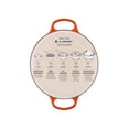 thumbnail image 2 of Le Creuset Signature Enameled Cast-Iron 5-1/2-Quart Round French (Dutch) Oven, Oyster, 2 of 9