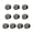 N5, variant on Pack of 10 Alloy Sandal Buckles For Men's Slides And Beach Shoe Replacement Shoe Rivets Detachable Screw Studs Buttons