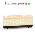 thumbnail image 1 of ¡Aprovecha las Ofertas!, Humidificador de llama con simulación de escena nocturna ahuecada con vetas de madera para el hogar, máquina de aromaterapia con luz nocturna portátil Akmoler, 1 of 8