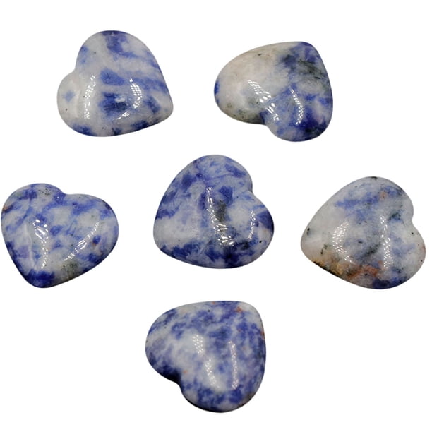 Ágata de Cristal Natural 20Mm en Forma de Corazón No Porosa Pequeña Joyería Desnuda Decoración de Bricolaje de Piedra