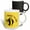 Multicolor, variant on 3drose, Cute Bee Image with Funny Text of Meant to Bee, 11oz Magic Transforming Mug
