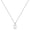 G, variant on Jewelry Initial Pendant Necklace for Men Womens, 925 Sterling Silver Letter Capital Necklace Alphabets from A-Z Figaro Chain Necklace