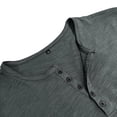 thumbnail image 6 of hoksml Mens Slim Fit Henley Neck T Shirts Short Sleeve Breathable Button Placket Tops for Everyday Wear and Vacation Assorted Colors, 6 of 6