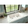 thumbnail image 5 of Karran Usa QT-811-WH-PK1 Quartz Qt 33" Drop In Double Basin Quartz Composite Kitchen Sink, 5 of 7