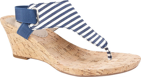 white mountain all good wedge sandals