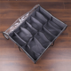 thumbnail image 4 of Organizador de zapatos debajo de la cama, 2 unidades, caja de tela plegable para guardar zapatos con cubierta transparente, bolsa de almacenamiento con ventana transparente, 4 of 8