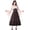Brown-1, variant on Youyipin Womens Dresses Colorful House Women Wicked Witch Costume, Purple Long Sorceress Classic Summer Dresses For Women