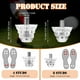 thumbnail image 3 of Sonducket 12 piezas de tacos para botas de fútbol, ​​equipo de repuesto deportivo de 13mm y 16mm, pieza de repuesto para zapatos, accesorio Accesorios de calzado, 3 of 6