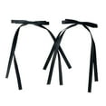 thumbnail image 2 of Ankoty Black Barrettes Hot Sale! Hair Bows for Women Girls Red Tassel Ribbon Bowknot Hair Clips Barrettes for Girl with Long Tail Solid Satin Hair Accessories, 2 of 7