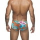 thumbnail image 3 of Bañador para hombre, bañador con estampado de triángulos, bañador de cintura baja con copa sexy, bañador para playa de aguas termales, 3 of 5