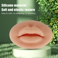 thumbnail image 3 of 3D Fake Lips, Silicone Fake for Lips Practice Semi Permanent Skin Fake Lips Fake Skin Lips Open Mouth Silicone Lips Model Practice Skin for Training Lips Makeup Artists, 3 of 4