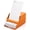 Orange, variant on Notsu Centre Rise To Do List Card Box Set | 50 Foldable To-Do Vertical Notecards 3x5, Productivity Index Card Organizer Tab Dividers, Desk Card Holder Stand (Blue)
