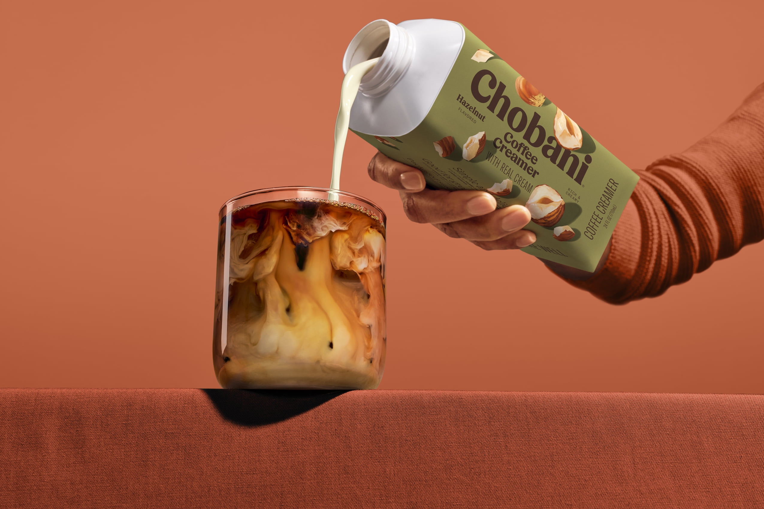 Chobani Dairy Coffee Creamer Hazelnut 24 fl oz