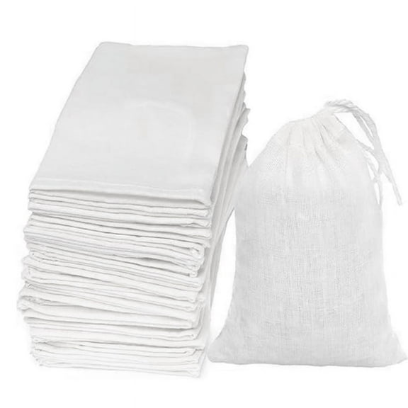 Cotton Drawstring Bags Muslin Bags Sachet Bag for Home Drawstring Cotton Storage Bag Advertising Bundle Bags
