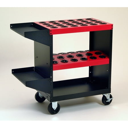 Cat40 Taper - Huot 13940 CNC Toolscoot Tool Cart for 40 Taper Tool Holders CAT40 BT40 NMTB