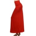 thumbnail image 2 of Women's Elegant High-Waisted Maxi Skirt  for Every Occasion, 2 of 5