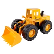 Mighty Wheels: 16 Mega Front Loader - Construction Toy Vehicle, Realistic Lever Operated Bucket, Dig & Scoop, Durable Indoor-Outdoor Play, Kids 3+