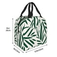 thumbnail image 2 of Rocae Palm Branch With Leaves for Insulated Lunch Bag for Women Men,Large Lunch Box for Work School Picnic Hiking Daytrip, 2 of 5