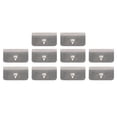 thumbnail image 2 of MasteelfCA 10 Pcs Wind Rain Deflector Channel Fitting Clip Replacement Metal Retaining Clip, 2 of 8