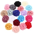 thumbnail image 1 of Decoración de flores de 20 PCS de collar para mascotas Cuello de gatito Flor de gasa (color al azar), 1 of 5