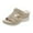 Beige, variant on Siilsaa Shoes for Women Women's Footbed Sandal - Comfortable, Adjustable Straps, Arch Support,Summer Slides Beige,9