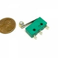 thumbnail image 3 of Interruptor de límite de rodillo con palanca y bisagra Micro SPDT CA 125 V/250 V CC 12 V, pequeño, verde, mini, 3 of 6