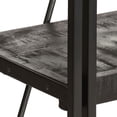 thumbnail image 4 of vidaXL 5-Tier Bookcase Black 15.7"x11.8"x70.9" Solid Mango Wood, 4 of 10