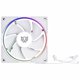 thumbnail image 1 of Ventilador Gamer BALAM RUSH EOLOX BORA-R EXB85R 120mm ARGB Aspas Inversas Diseño Cuadrado PWM 4 pin + Aura 1600RPM Blanco BR-942232, 1 of 6