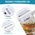 thumbnail image 5 of 40 Oz Car Handle Water Bottle Water Cup Water Bottle Water Jug Coffee Cup Travel Water Bottle Cartoon Beautiful Little Mushroom, 5 of 8