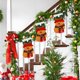 thumbnail image 5 of Adornos navideños, adornos navideños, regalos navideños, adornos para medias navideñas, regalos de Papá Noel, bolsas de regalo, medias navideñas de dulces para niños, medias navideñas de poliéster., 5 of 6