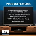 thumbnail image 5 of OREI 4K HDMI Audio Extractor ARC/EARC - Auto EDID Management (HDA-929), 5 of 9