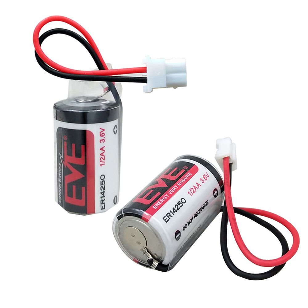 (2Pack) 3.6V 1200mAh Lithium AA Battery Replacement Compatible with